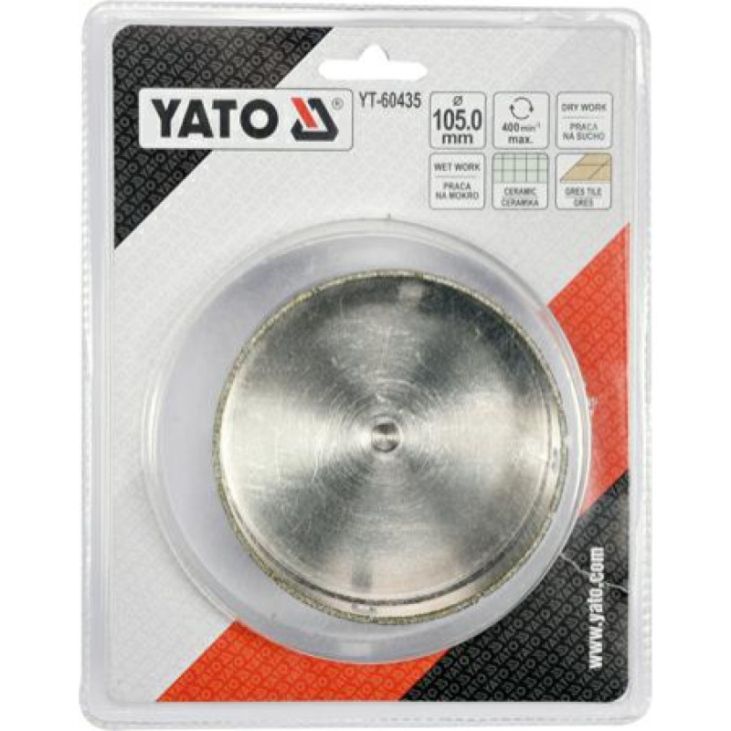 Yato KORONA Z NASYPEM DIAMENTOWYM 105mm