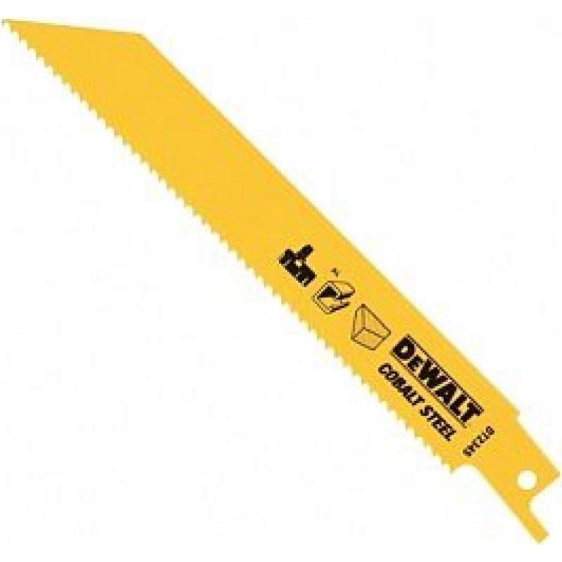 Dewalt Cobalt steel metal blades long 203mm tooth scale 1.8mm - DT2353