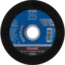 Pferd Pjovimo diskas SGP Ceramic Steel 125x1/22,23mm, Pferd
