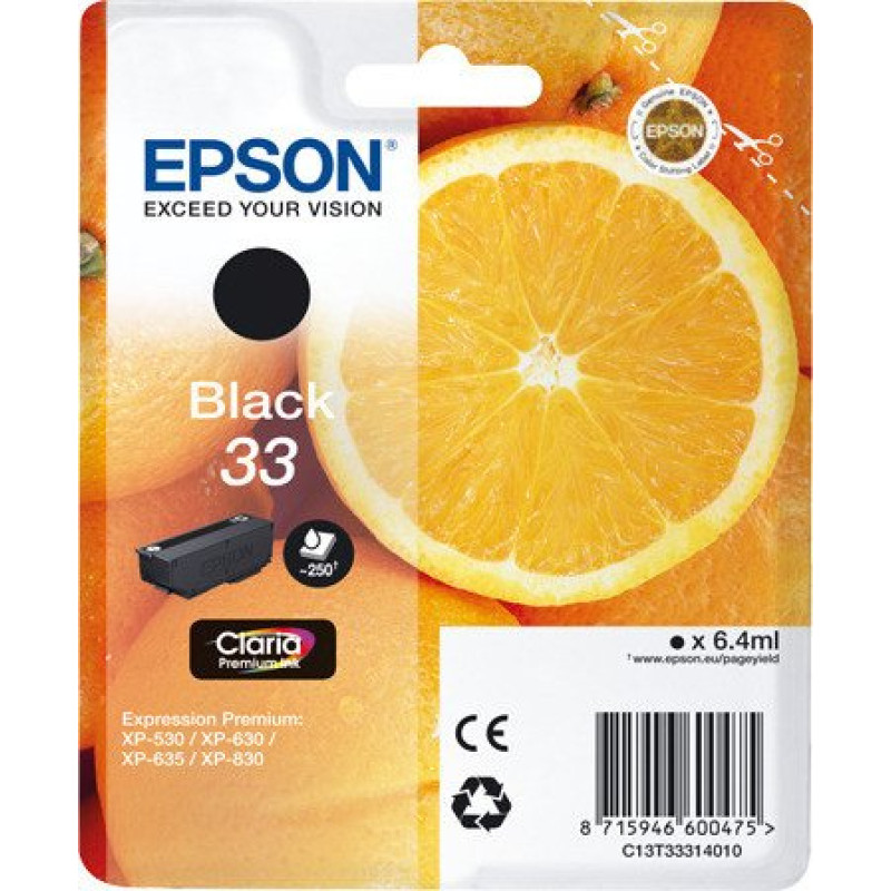 Epson 33 C13T33314012 - black