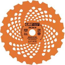CMT Medžių ir žolės pjovimo diskas 250 x 25,4 mm, Z20, CMT