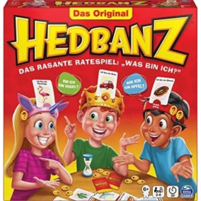 Spinmaster Spin Master Games Hedbanz - German N. - 6059492