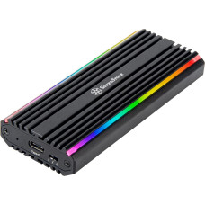 Silverstone Technology SilverStone MS13, Drive Enclosure (Black, RGB LED Status Indicator)