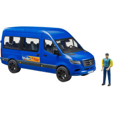Bruder Mercedes Benz Sprinter transfer with driver, model vehicle