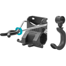 Gardena holder & hook set, holder (black)