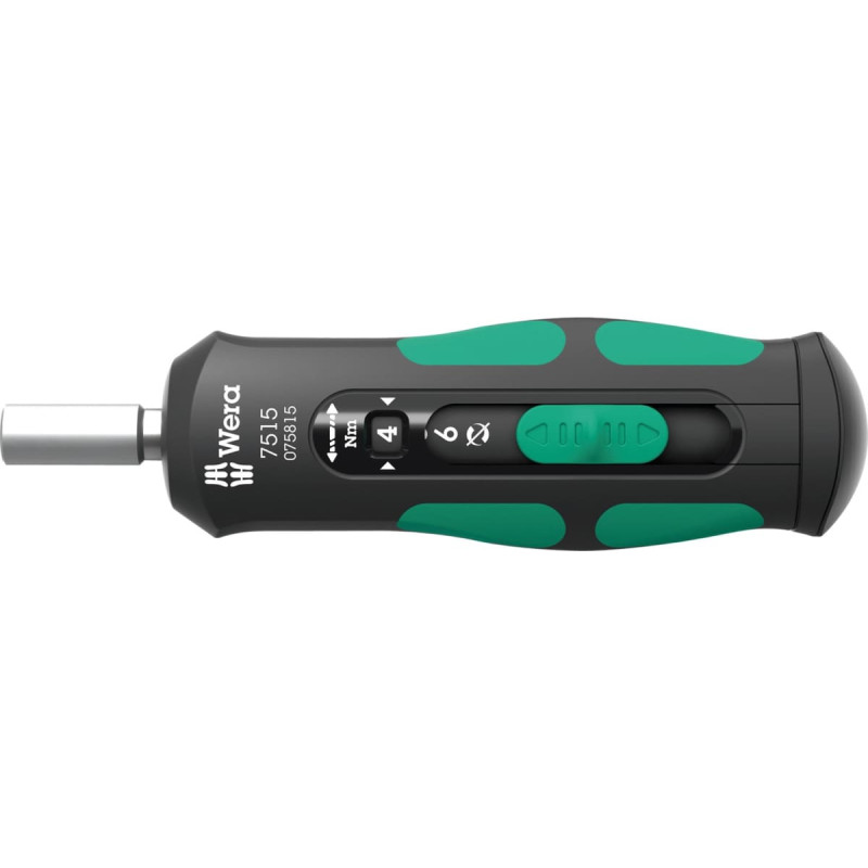 Wera 7515 Kraftform Safe-Torque Speed Torque Screwdriver 2-6Nm
