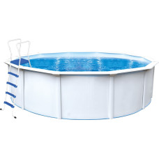 Steinbach Vertriebsgmbh Steinbach steel wall pool set Nuovo de Luxe II, 460cm. H 120cm, swimming pool (height 120cm)