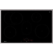 Neff T58SHF1L0 N 70, independent hob (black/stainless steel, 80 cm)
