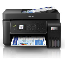 Epson EcoTank ET-4800, multifunction printer (black, scan, copy, fax, USB, LAN, WLAN)