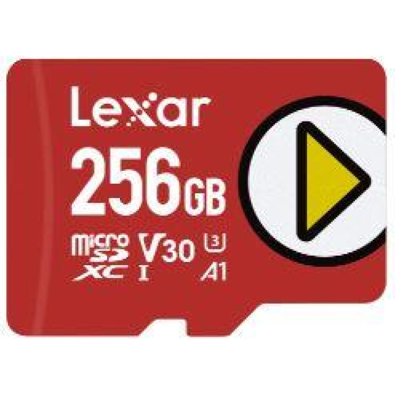 Lexar MEMORY MICRO SDXC 256GB UHS-I/PLAY LMSPLAY256G-BNSNG LEXAR