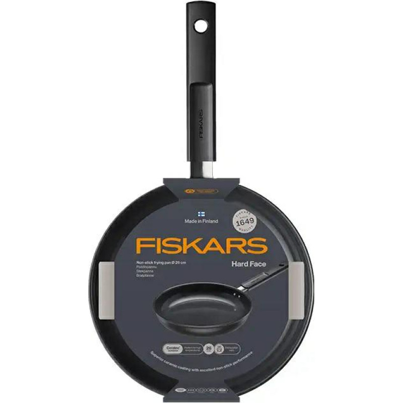 Fiskars FS.PATELNIA 26 CM Z POWŁOKĄ NIEPRZYWIERAJĄCĄ HARD FACE