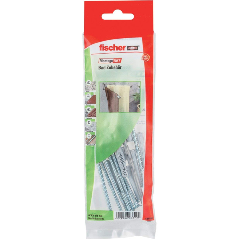 Fischer mounting bathroom accessories B