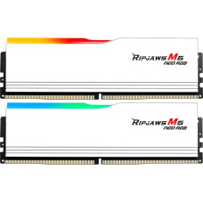 G.skill DDR5 - 32GB - 6000 - CL - 36 (2x 16 GB) dual kit, memory (white, F5-6000J2836G16GX2-RM5NRW, Ripjaws M5 Neo RGB, AMD EXPO)