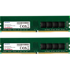 Adata DDR4 - 16GB - 3200 - CL - 22 (2x 8 GB) dual kit, RAM (green, AD4U32008G22-DTGN, Premier)