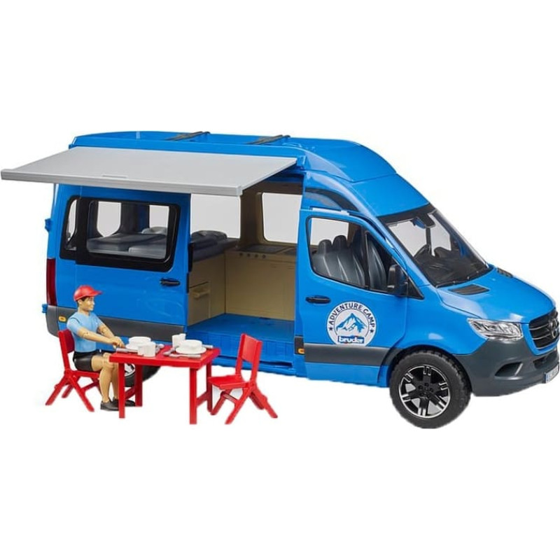 Bruder MB Sprinter Camper with driver