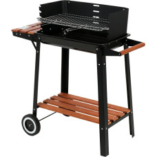 Toya LUND GRILL WĘGLOWY Z PÓŁKĄ, RUSZT 48x26.5cm