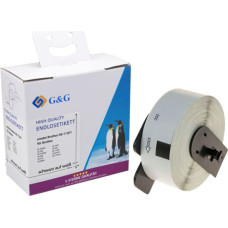 G&G Etiketten 29mm x 90mm sw-ws Komp. m. Brother DK-11201