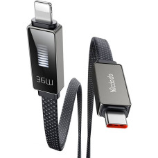 Mcdodo Cable Mcdodo CA-4960 USB-C to Lightning with display 1.2m (black)