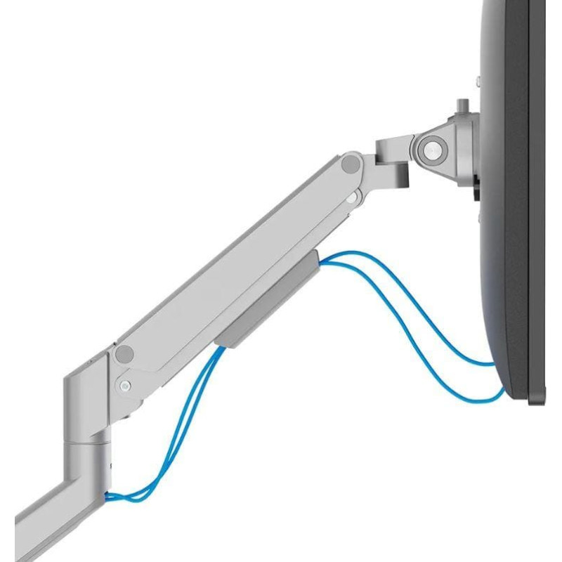 Neomounts DS70-250SL1 monitoriaus laikiklis arba stovas 88,9 cm (35") Stalas Sidabras