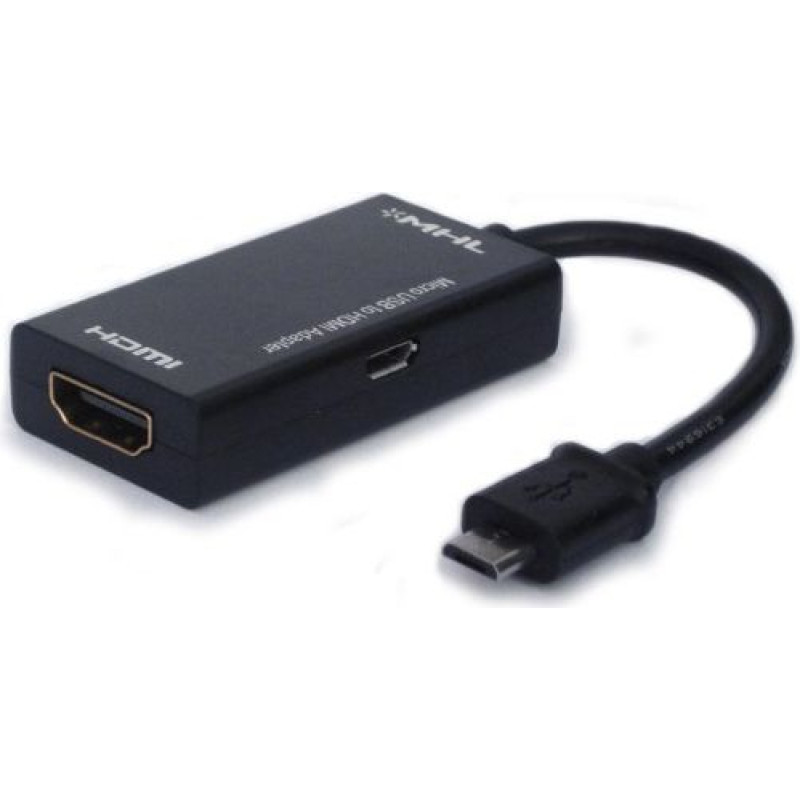 Savio USB adapter Savio CL-32 microUSB - HDMI + microUSB Black (SAVIO CL-32)