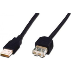 Digitus USB cable Digitus USB-A - USB-A 5 m Black (AK-300202-050-S)