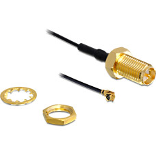 Delock I-PEX wire - RP-SMA, 0.5m