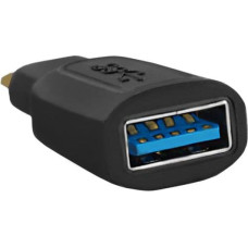 Qoltec USB adapter Qoltec USB-C - USB Black (50505)