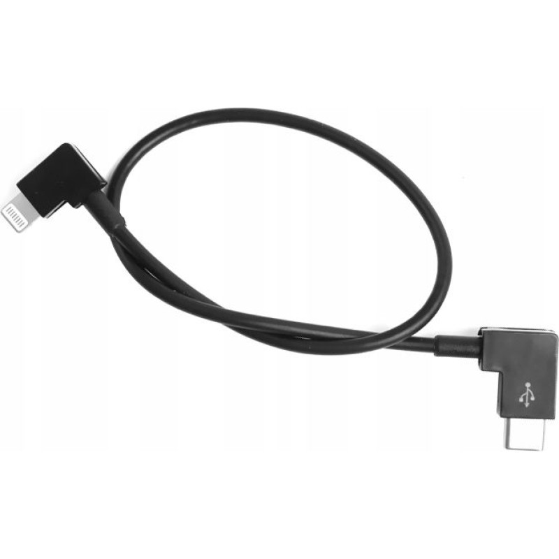 Sunnylife USB cable SunnyLife USB-C - Lightning 0.3 m Black (SB5055)