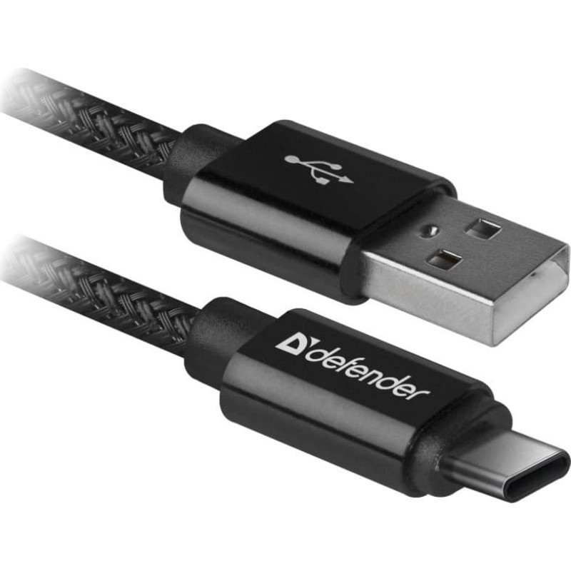 Defender USB cable Defender USB-A - microUSB 1 m Black (87802)