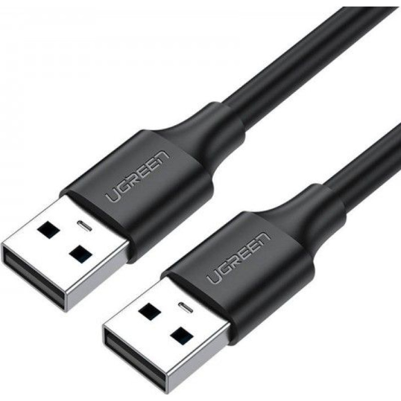 Ugreen USB cable Ugreen USB-A - USB-A 0.5 m Black (UGR392BLK)