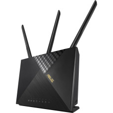 Asus 4G-AX56 belaidis maršrutizatorius Gigabitinis eternetas Dviguba juosta (2,4 GHz / 5 GHz) Juoda