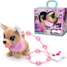Simba ChiChi LOVE Loomy, cuddly toy (beige/pink, 20 cm)