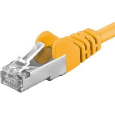 Premiumcord PREMIUMCORD Patch cable CAT6a S-FTP, RJ45-RJ45, AWG 26/7 2m žlutá