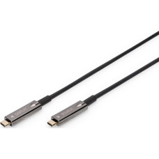 Digitus USB cable Digitus USB-C - USB-C 20 m Black (AK-330160-200-S)