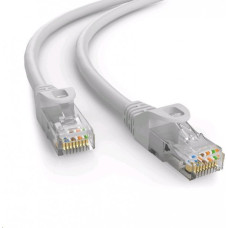 C-Tech C-TECH kabel patchcord Cat6e, UTP, šedá, 30m