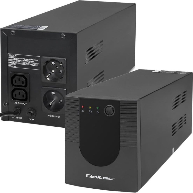 Qoltec UPS Qoltec Monolith 1500VA (53776)