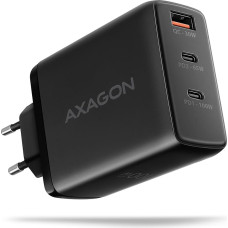 Axagon ACU-DPQ100 mobiliojo įrenginio kroviklis Mobilus kompiuteris, Mobilusis telefonas, Internetinis kompiuteris, Knyginis kompiuteris, Išmanusis telefonas, Išmanusis laikrodis, Planšetinis kompiuteris, Universalus Juoda AC Spartusi
