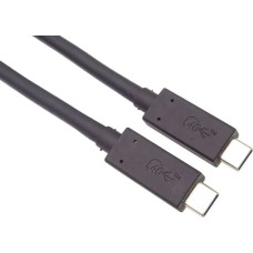 Premiumcord Kabel USB PremiumCord USB-C - USB-C 0.5 m Czarny (ku4cx05bk)