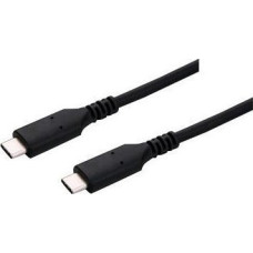 C-Tech Kabel USB C-Tech C-TECH kabel USB 4.0, Type-C (CM/CM), PD 100W, 40Gbps, 0,5m, černý