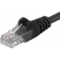 Premiumcord PremiumCord Patch kabel UTP RJ45-RJ45 CAT6 0.25m černá