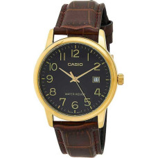 Casio Zegarek Casio Zegarek marki Casio model MTP-V002G kolor Brązowy. Akcesoria męski. Sezon: Cały rok NoSize