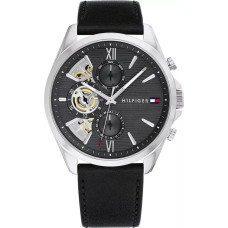 Tommy Hilfiger Zegarek Męski Tommy Hilfiger Baker Open Heart 1710644 + BOX