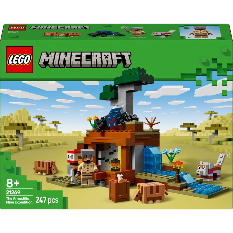 Lego 21269 Minecraft The Armadillo Mine Expedition