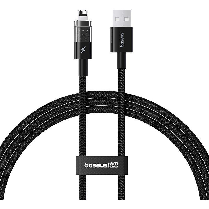 Baseus Kabel Baseus Gem Typ C 2.4A 1m (czarny)