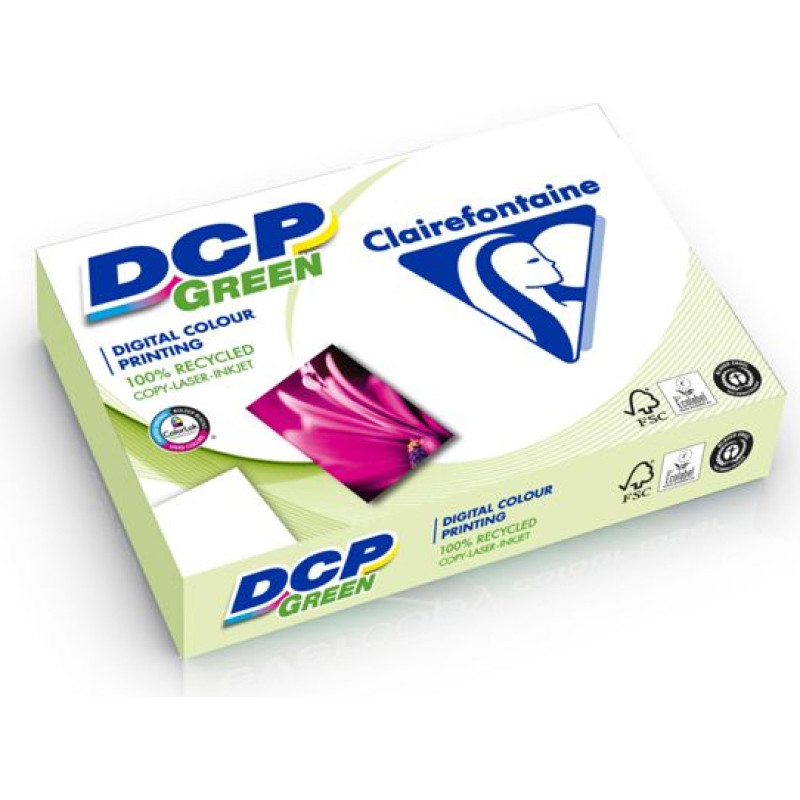 Clairefontaine DCP Green 250 g A 4 Recyclingpapier 125 Blatt
