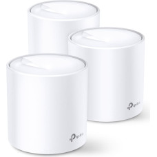 Tp-Link Deco X60 Dviguba juosta (2,4 GHz / 5 GHz) Wi-Fi 6 (802.11ax) Balta 2 Vidinis