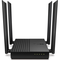 Tp-Link ARCHER A64 belaidis maršrutizatorius Gigabitinis eternetas Dviguba juosta (2,4 GHz / 5 GHz) Juoda