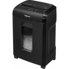 Fellowes Powershred 10M dokumentų naikiklis Smulkinimas itin mažais gabalėliais Juoda