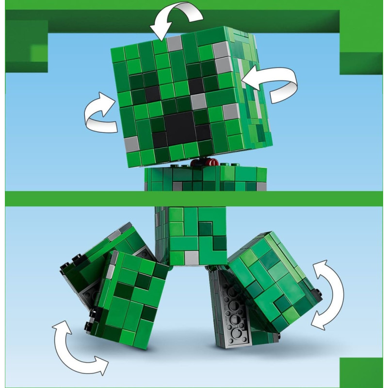 Lego 21276 Minecraft The Creeper, construction toy