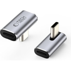 Tech-Protect ULTRABOOST AA03 ANGLE ADAPTER TYPE-C GREY